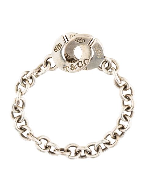 tiffany 1837 bracelet replica|tiffany 1837 interlocking circles.